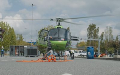 🚁 Héliportage spectaculaire chez Flunch Portet-sur-Garonne ! 🏗️🔧