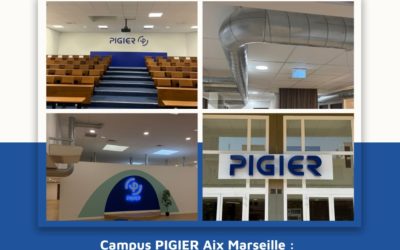 🏗️ Pigier Aix-Marseille : un nouveau campus, un confort maîtrisé.