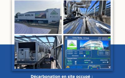 🏗️ Décarbonation en site occupé : le chantier CVC du Leroy Merlin Saint-Denis, à deux pas du Stade de France